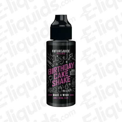 Chocolate Cake Shortfill 100ml 0mg Eliquid by Future Juice 