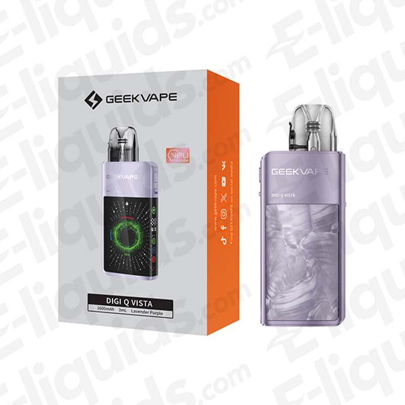 GeekVape Digi Q Vista Vape Pod Kit Lavender Purple