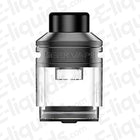 Geekvape E100 Replacement Pod with black top airflow design, 2ml capacity, compatible with Eteno E100 Vape device and 510 Adapter.