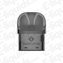 Geekvape Sonder U Replacement Vape Pod with 2ml capacity and 0.7ohm coil, ideal for MTL vaping, clear view design.