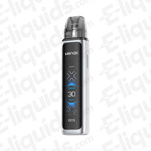 GeekVape Wenax Q Ultra Vape Pod Kit featuring a sleek design and digital display for customizable vaping.