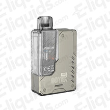 Aspire Gotek Pro Pod Kit in sleek metal finish with draw-activated feature and 1500 mAh battery.