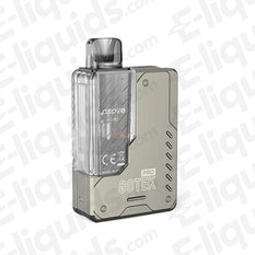 Aspire Gotek Pro Pod Kit in sleek metal finish with draw-activated feature and 1500 mAh battery.