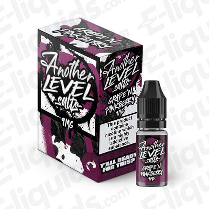 Wick Addiction Another Level Salts Grape and Pinkberry 9mg Nic Salt E-liquid