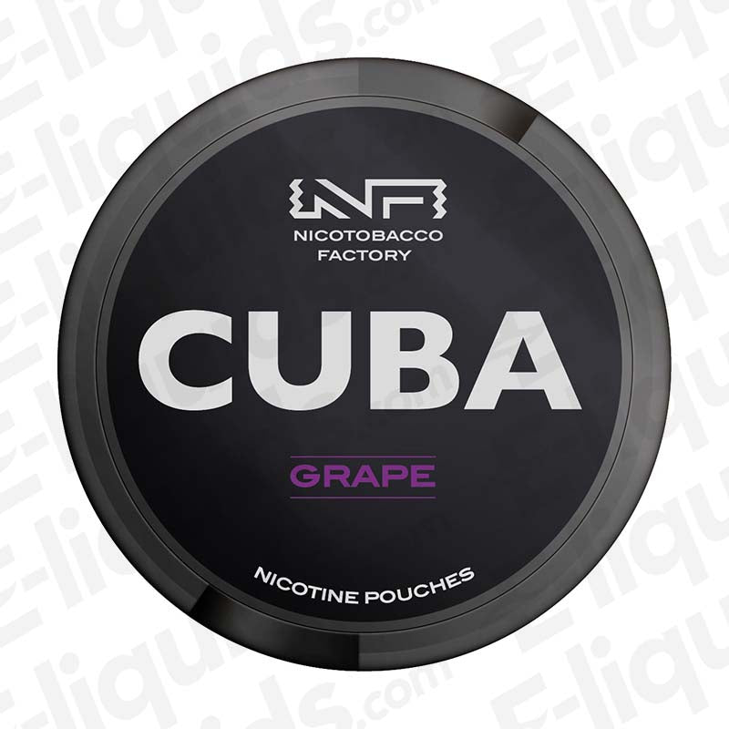 Cuba Strong Nicotine Pouches Grape 