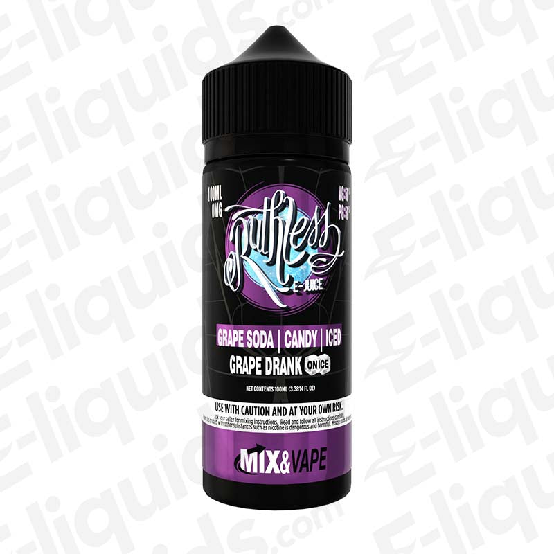 Ruthless Grape Drank on Ice 100ml Shortfill Vape Juice