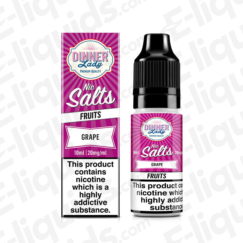 Dinner Lady Fruits Grape 20mg Nic Salt E-liquid