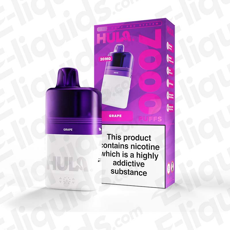 HULA 20mg Prefilled Pod Kit Grape