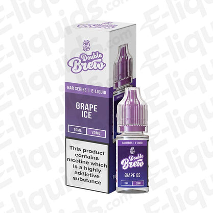 Ohm Brew Double Brew Grape Ice 20mg Nic Salt E-liquid