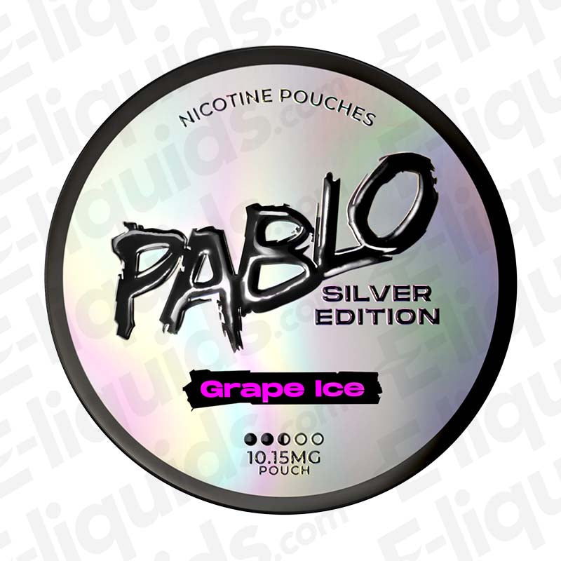 Pablo Silver Edition Grape Ice Nicotine Pouches