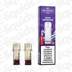 SKE Crystal Plus 20mg Prefilled Pods Grape