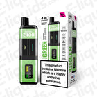 Green Edition Angel 2400 Legal Big Puff Prefilled Pod Kit by Vapes Bars