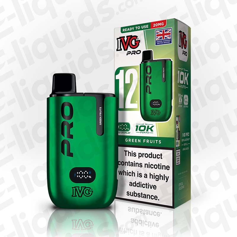 IVG Pro 12 Pineapple Ice Vape Pod Kit | E-liquids.com IVG Pro 12 Pineapple Ice Vape Pod Kit | E-liquids.com