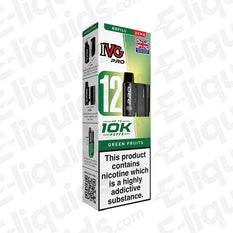 IVG Pro 12 Green Fruits 20mg Prefilled Pods