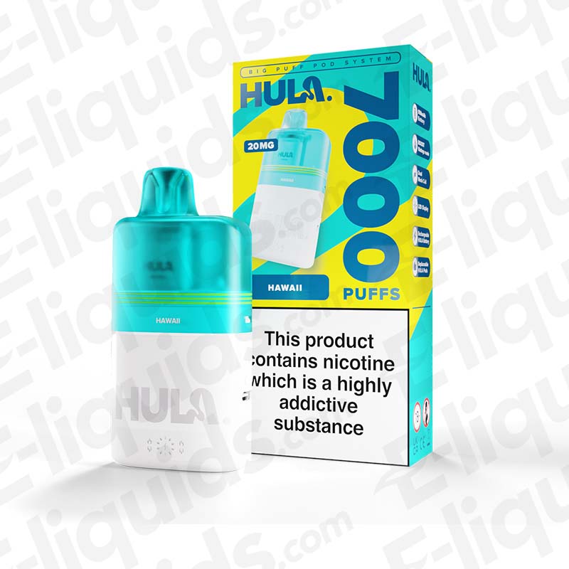 HULA 20mg Prefilled Pod Kit Hawaii