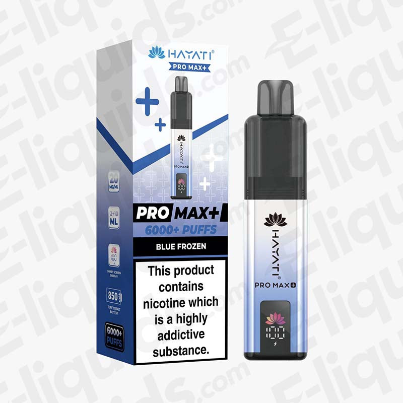 Hayati Pro Max 6K Blue Frozen Prefilled Pod Kit