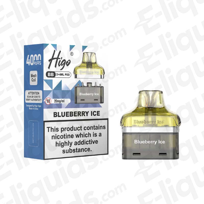 Higo | Sleek Prefilled Pod Kits & Flavour Pods Higo | Sleek Prefilled Pod Kits & Flavour Pods
