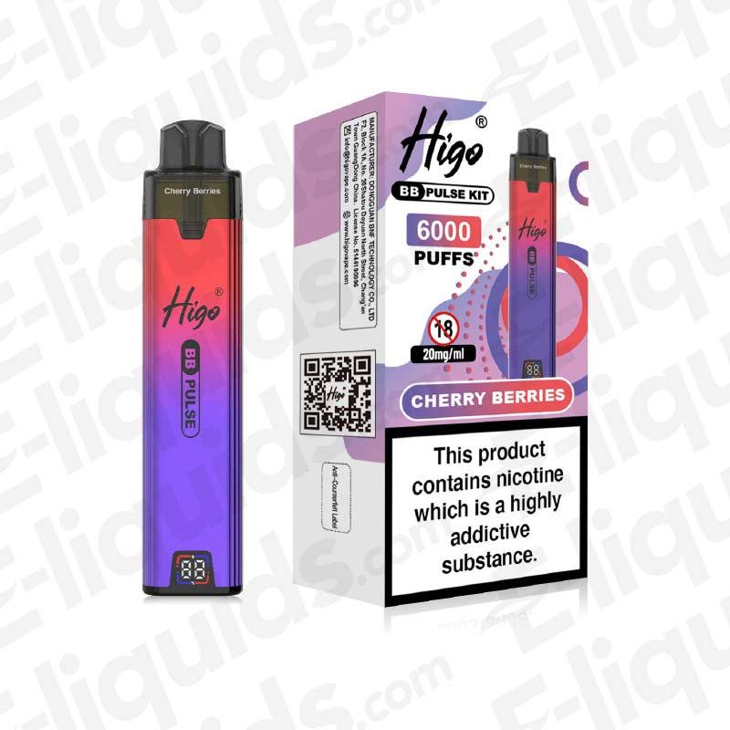 Higo BB Pulse Cherry Berries Prefilled Pod Kit
