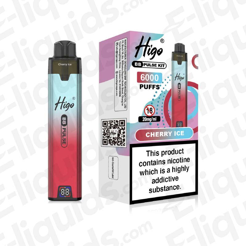 Higo BB Pulse Cherry Ice Prefilled Pod Kit