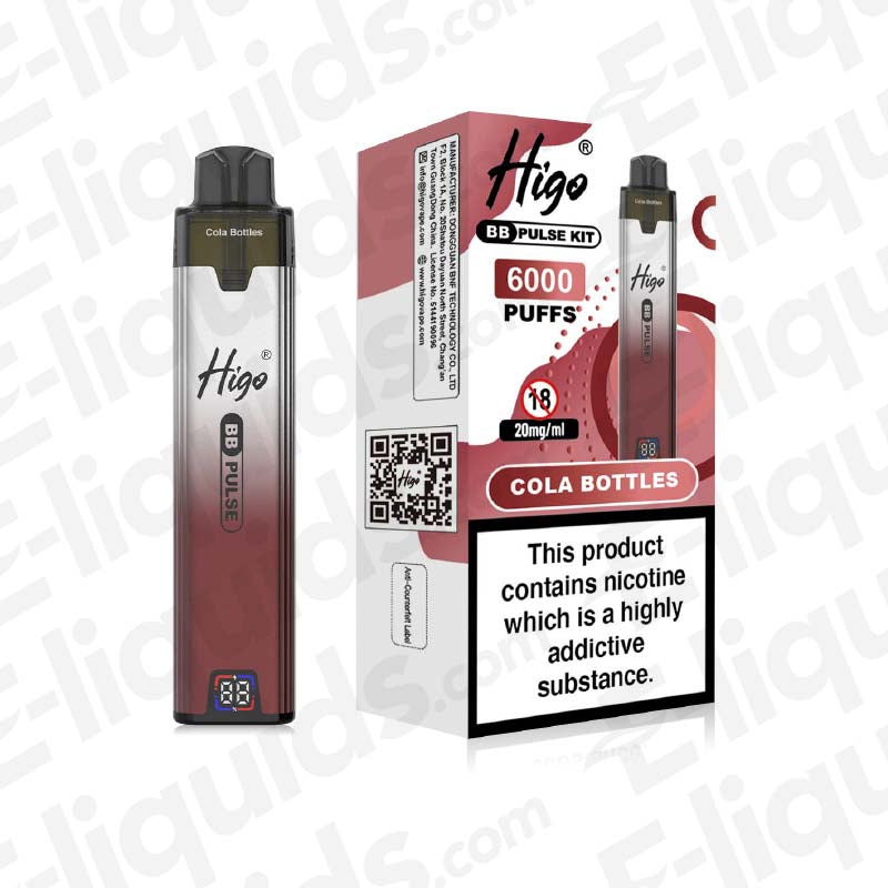 Higo BB Pulse Cola Bottles Prefilled Pod Kit
