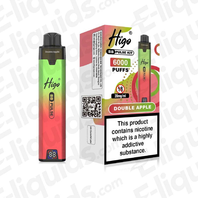 Higo BB Pulse Double Apple Prefilled Pod Kit