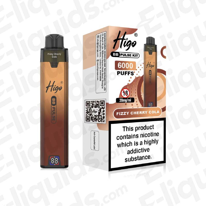 Higo BB Pulse Fizzy Cherry Cola Prefilled Pod Kit
