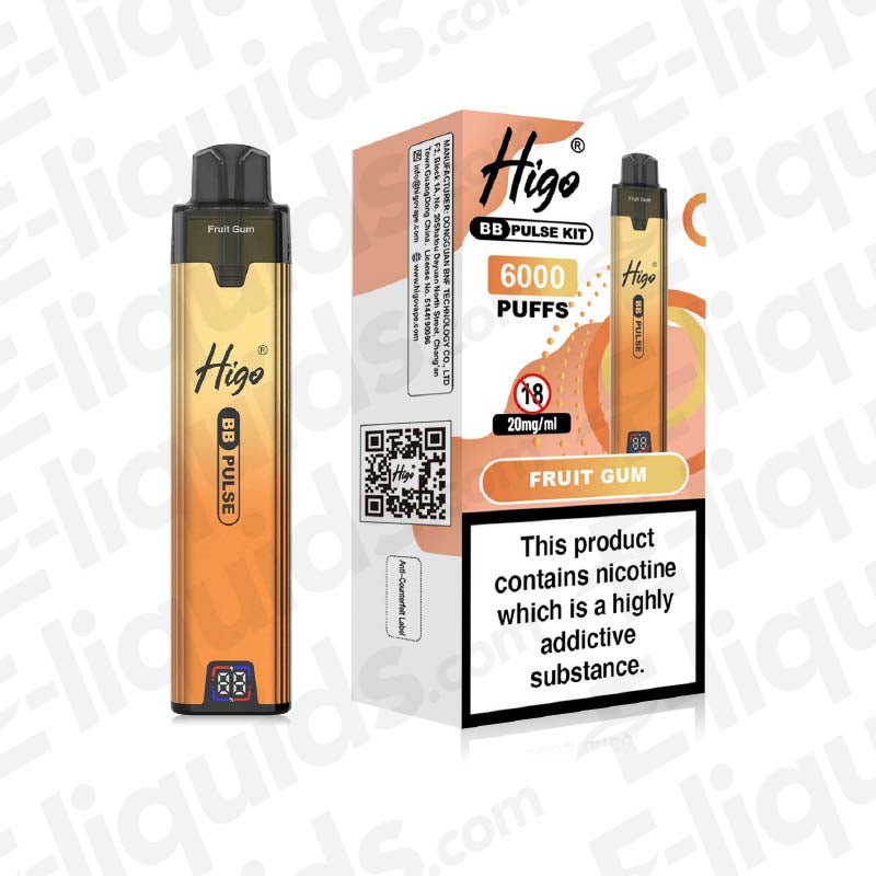 Higo BB Pulse Fruit Gum Prefilled Pod Kit