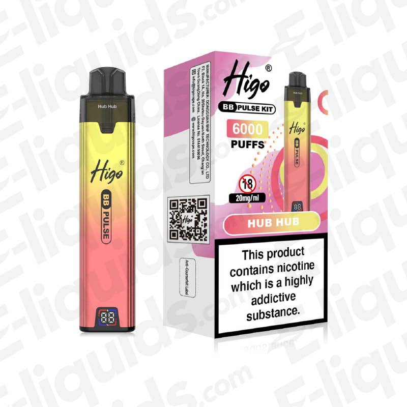 Higo BB Pulse Hub Hub Prefilled Pod Kit