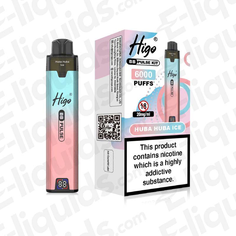 Higo BB Pulse Hub Hub Ice Prefilled Pod Kit