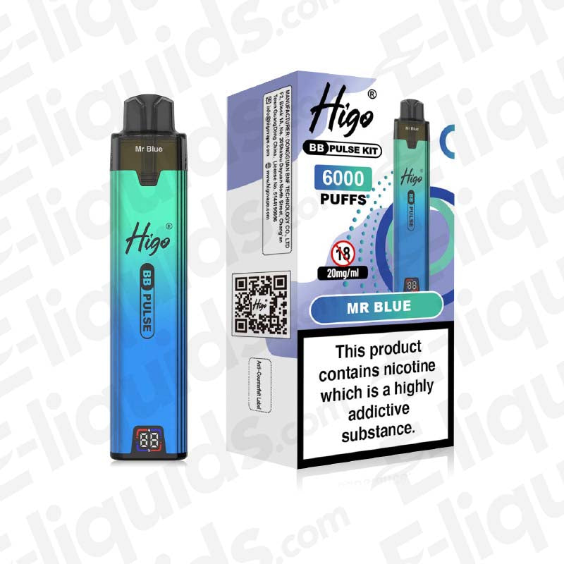 Higo BB Pulse Mr Blue Prefilled Pod Kit