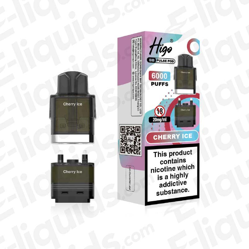 Higo BB Pulse Cherry Ice Prefilled Pod
