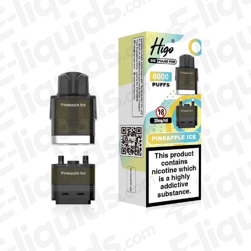 Higo BB Pulse Pineapple Ice Prefilled Pod