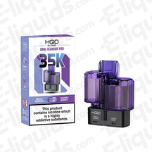 HQD Glow Air 35K Mixed Berries & Cherry Berry Prefilled Pod: A long-lasting berry-themed pod, featuring a mix of tart forest fruits and sweet cherry.