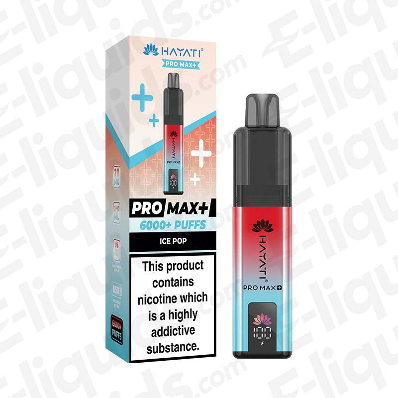 Hayati Pro Max+ 20mg Prefilled Pod Kit Ice Pop