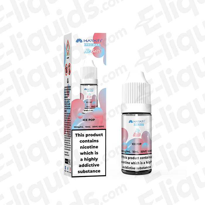 Hayati Pro Max Ice Pop Nic Salt | Cool Fruity Ice Blend Hayati Pro Max Ice Pop Nic Salt | Cool Fruity Ice Blend