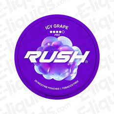 Purple Rush Icy Grape Pro Nicotine Pouch, 20 Portions, 16mg Strength, Tobacco-Free, Grape and Ice Flavor