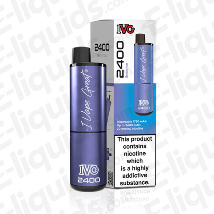 IVG 2400 4-in-1 Menthol Edition Prefilled Pod Kit | E-liquids.com IVG 2400 4-in-1 Menthol Edition Prefilled Pod Kit | E-liquids.com