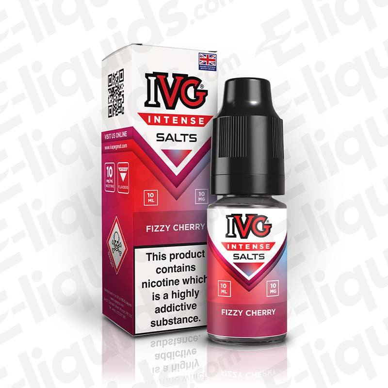 ivg intense nic salts fizzy cherry 10mg