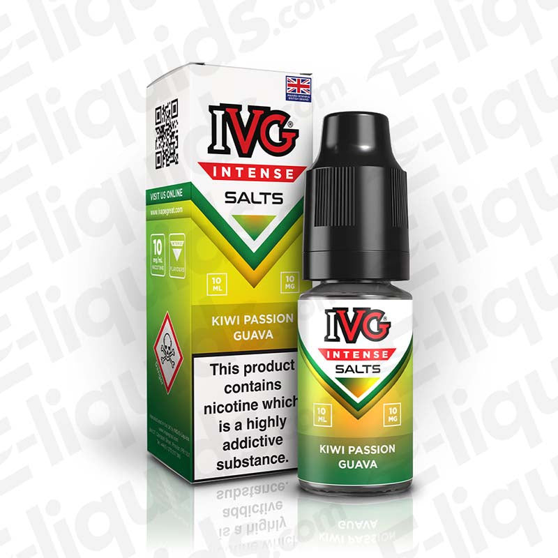 ivg intense nic salts kiwi passion guava 10mg