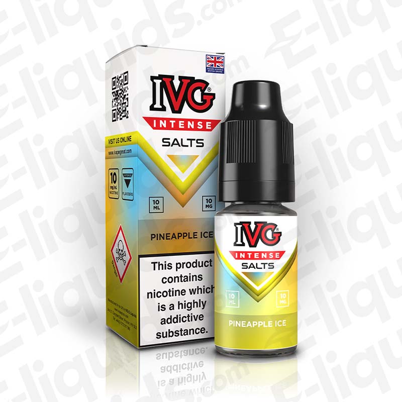 ivg intense nic salts pineapple ice 10mg