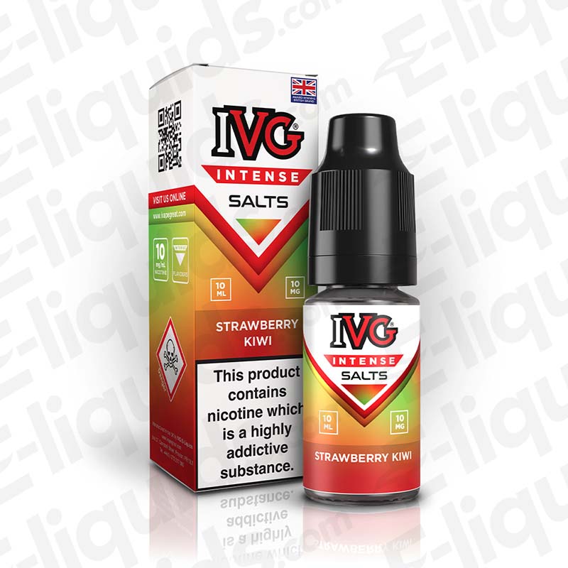ivg intense nic salts strawberry kiwi 10mg