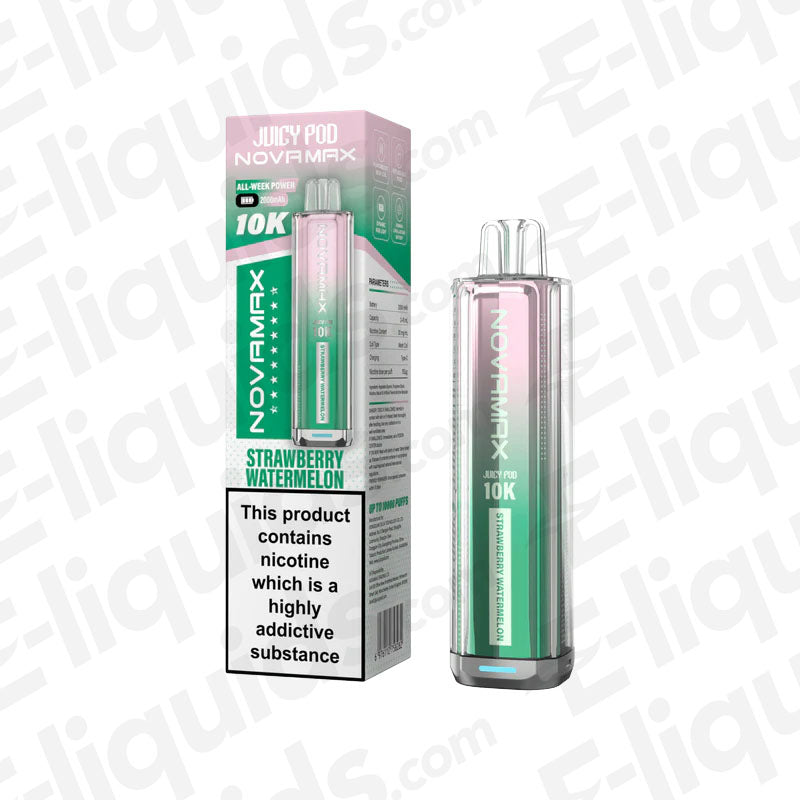 Juicy Pod Novamax 10K Strawberry Watermelon Prefilled Pod Kit