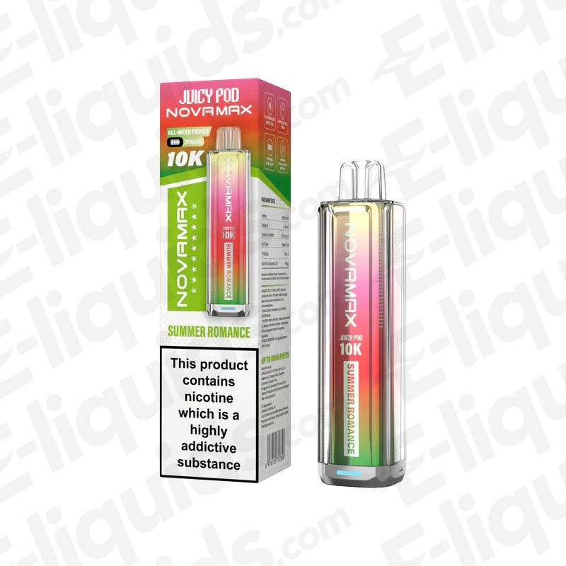 Juicy Pod Novamax 10K Summer Romance Prefilled Pod Kit
