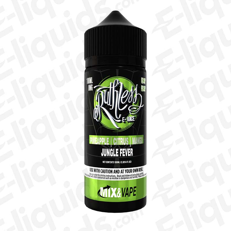 Ruthless Jungle Fever 100ml Shortfill Vape Juice