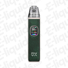OXVA Xlim Pro 2 Pod Kit in Jungle Green with OLED display and fast-charging USB C port