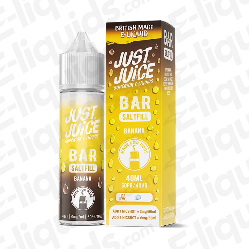 Just Juice Bar Saltfill Banana 40ml Longfill