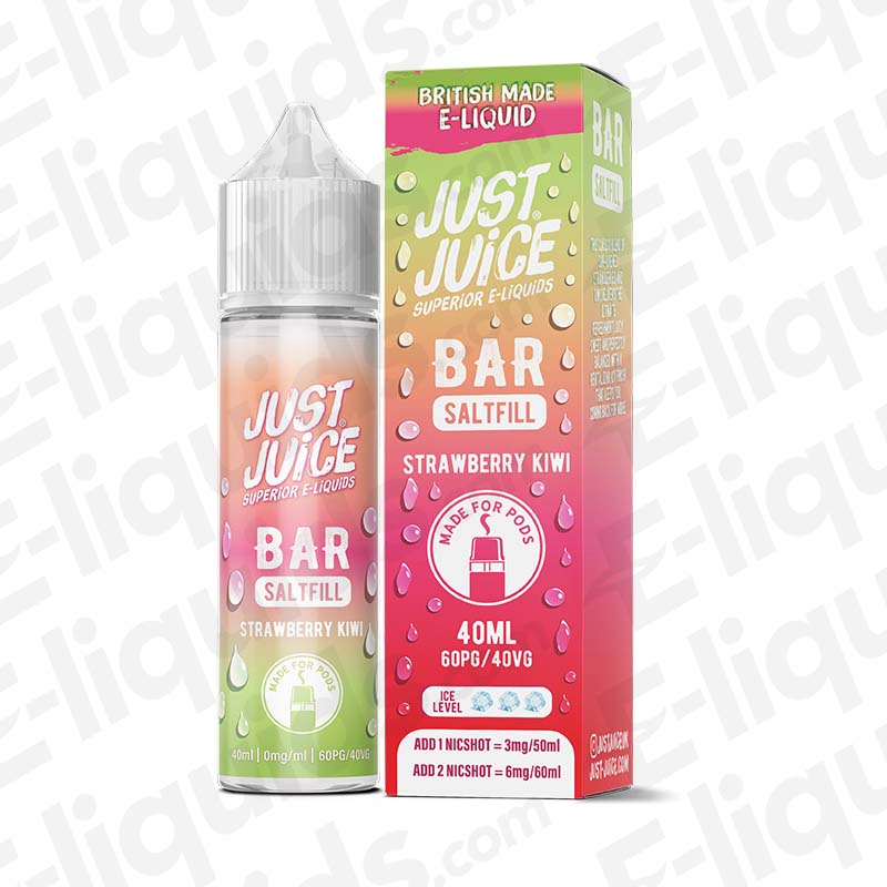 Just Juice Bar Saltfill Strawberry Kiwi 40ml Longfill