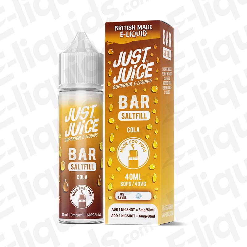 Just Juice Bar Saltfill Cola 40ml Longfill