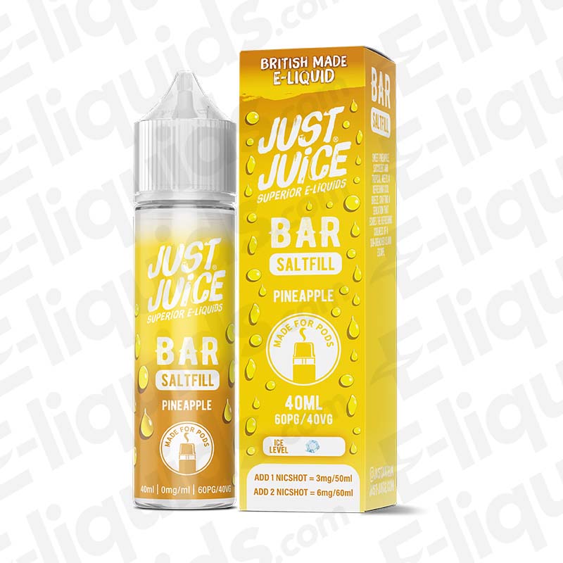 Just Juice Bar Saltfill Pineapple 40ml Longfill
