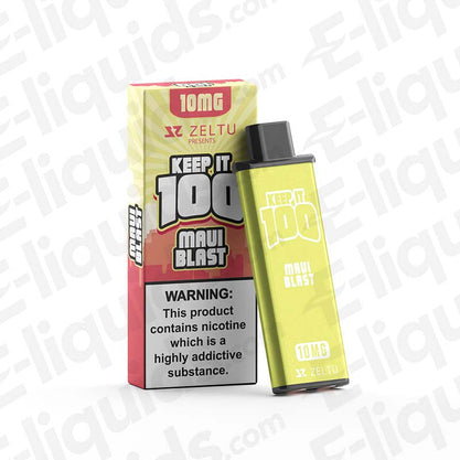 Zeltu Keep It 100 Maui Blast 10mg
